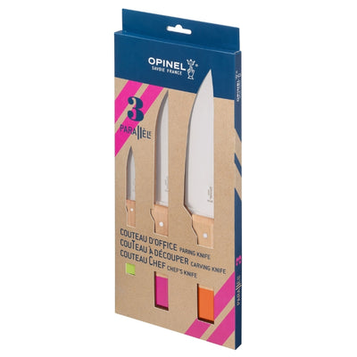 Warehouse Find | Trio Chef Knife Set Parallele Pop-OPINEL USA