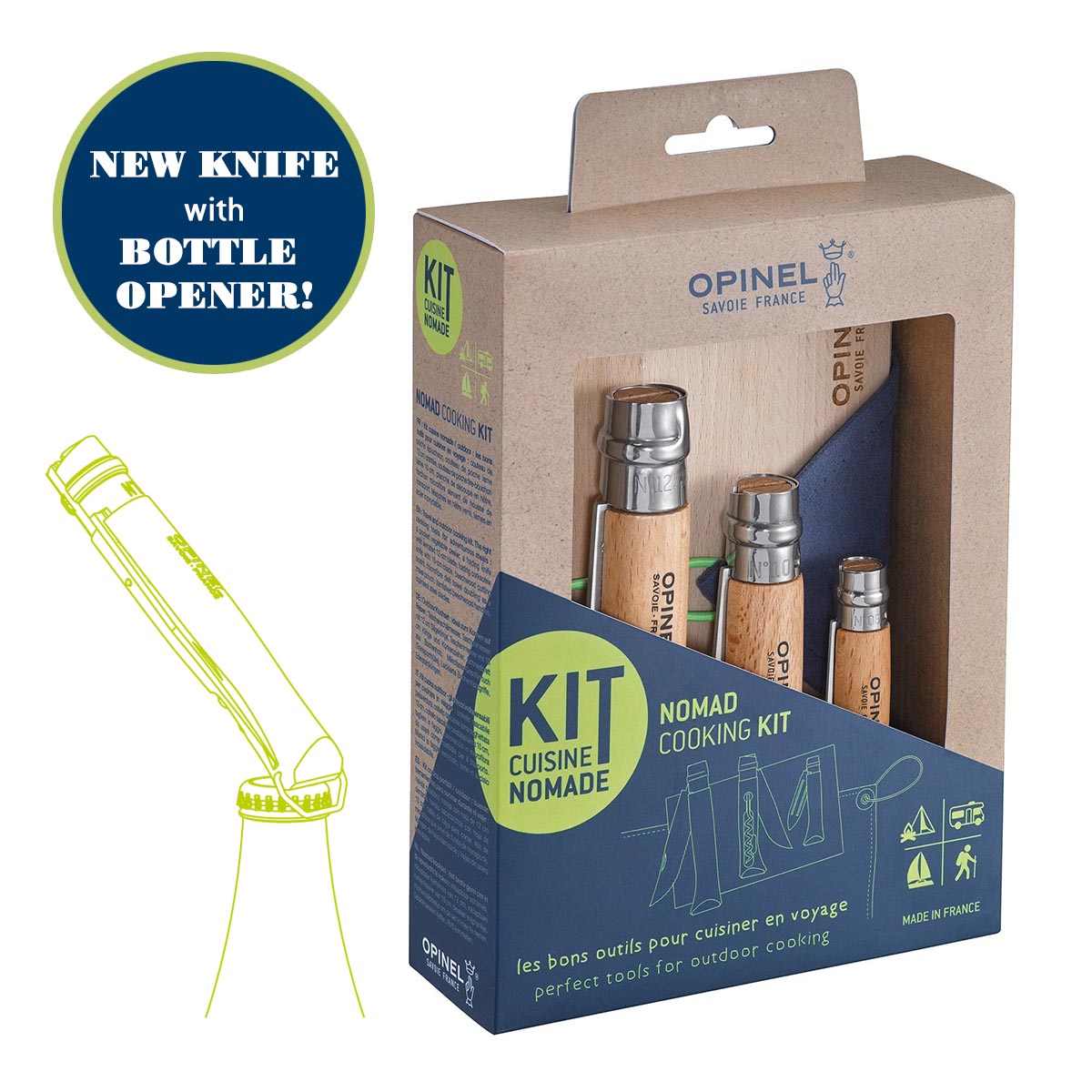 Warehouse Sale | Nomad Cooking Kit-OPINEL USA