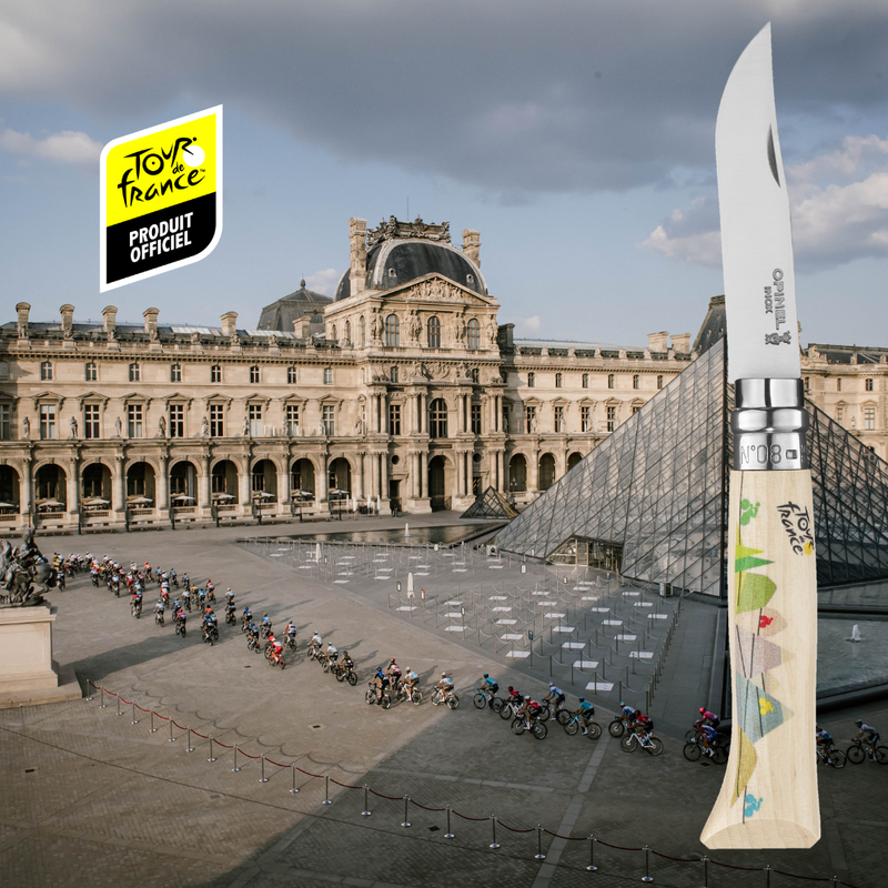 2021 Tour de France No.08 Folding Knife - Les Lacets-OPINEL USA