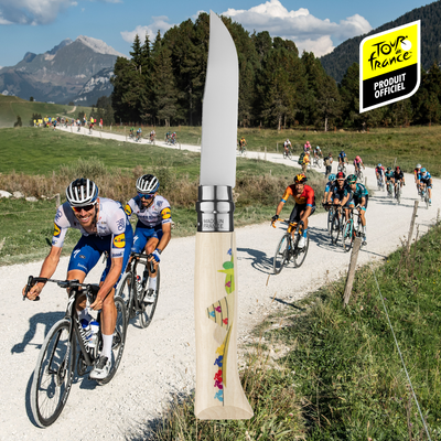 2021 Tour de France No.08 Folding Knife - Les Lacets-OPINEL USA