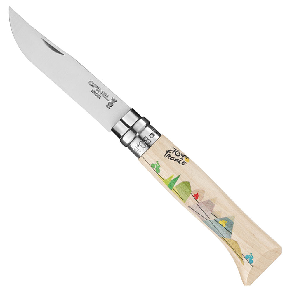 2021 Tour de France No.08 Folding Knife - Les Lacets-OPINEL USA