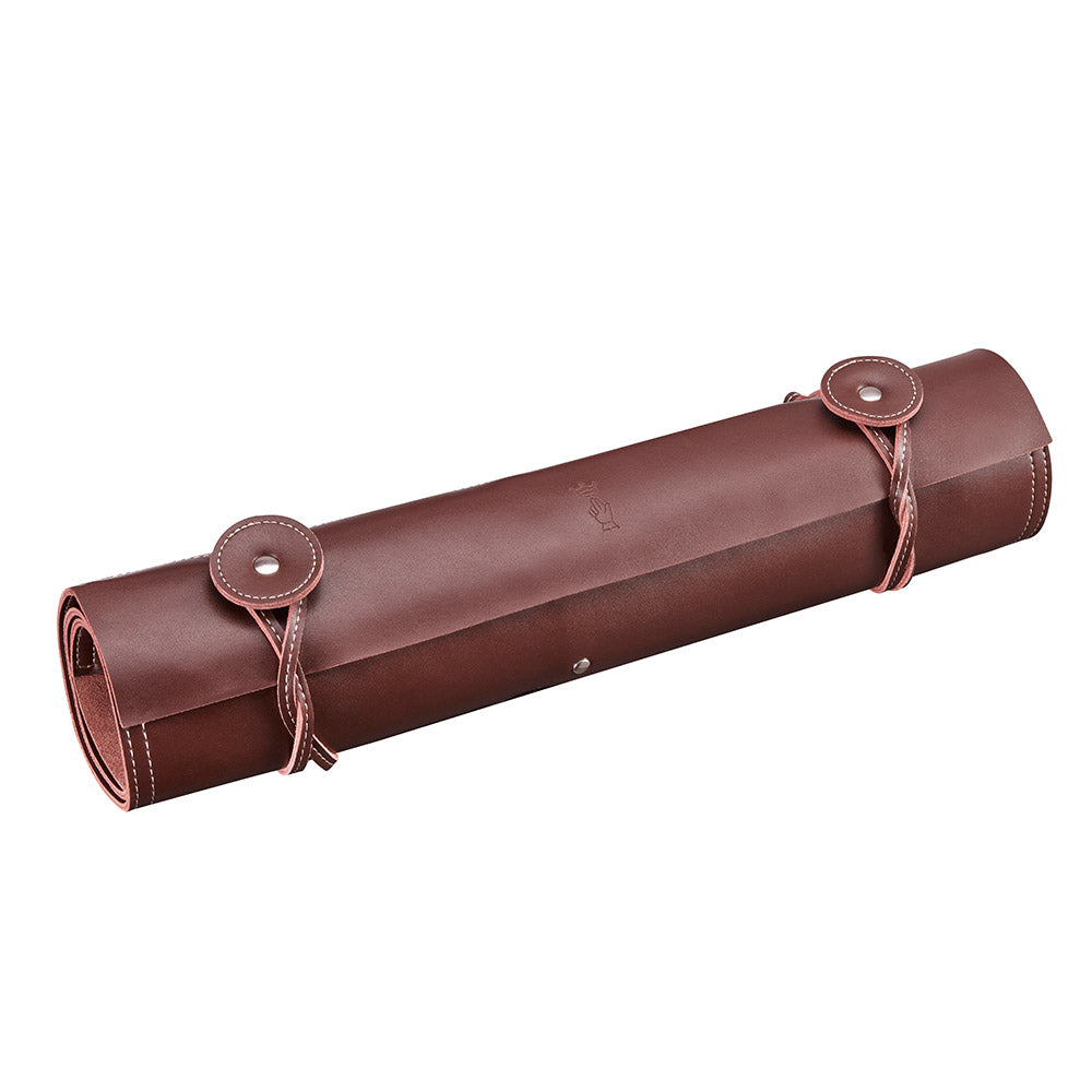 8-Slot Synthetic Leather Chef Knife Carrier