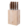 9-Slot Beech Wood Knife Block-OPINEL USA