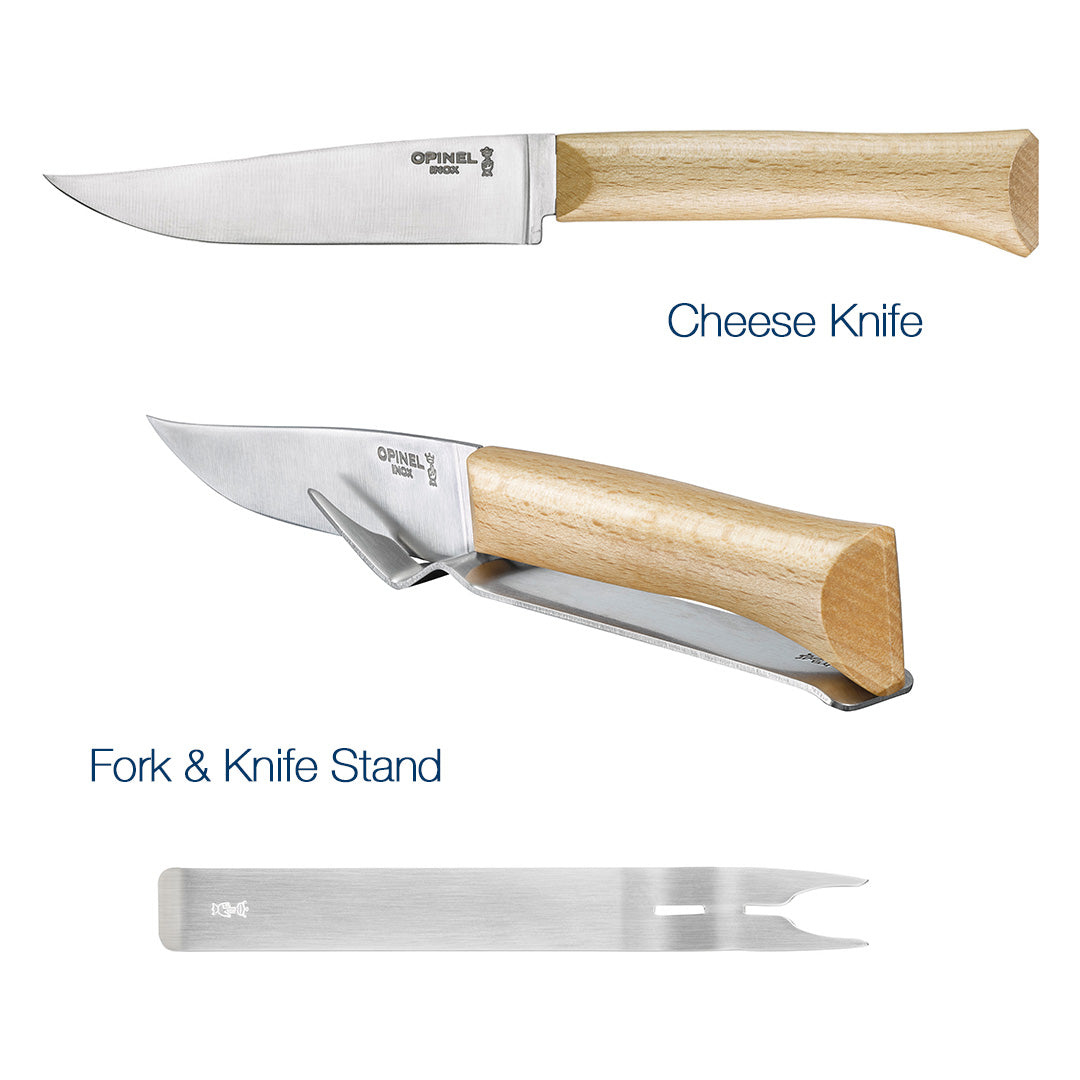 Premium Tiny Wooden Handle Cheese Knives: Premium Knife Set