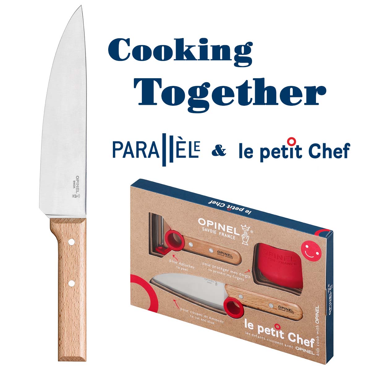 Opinel | Le Petit Chef 3pc. Set - OPINEL USA