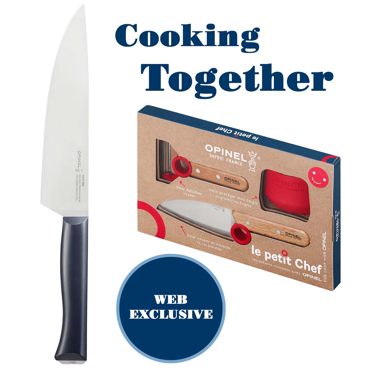 Opinel | Le Petit Chef 3pc. Set - OPINEL USA