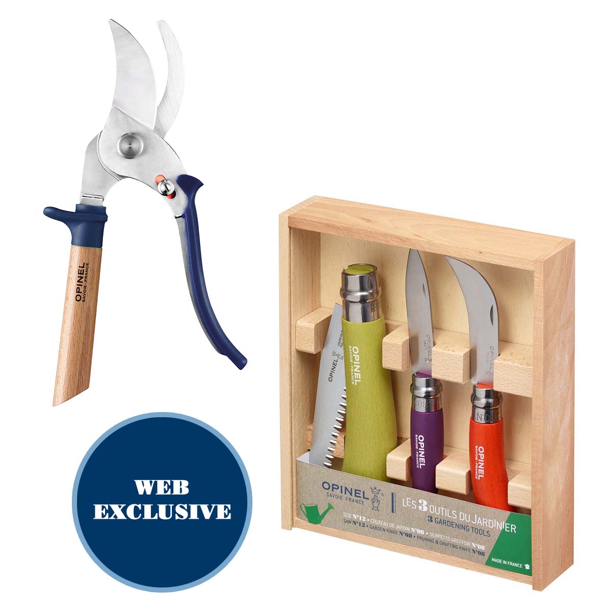 Opinel | No.08 Pruning Folding Knife - OPINEL USA
