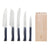 Intempora 5 Piece Chef Knife Set with Block