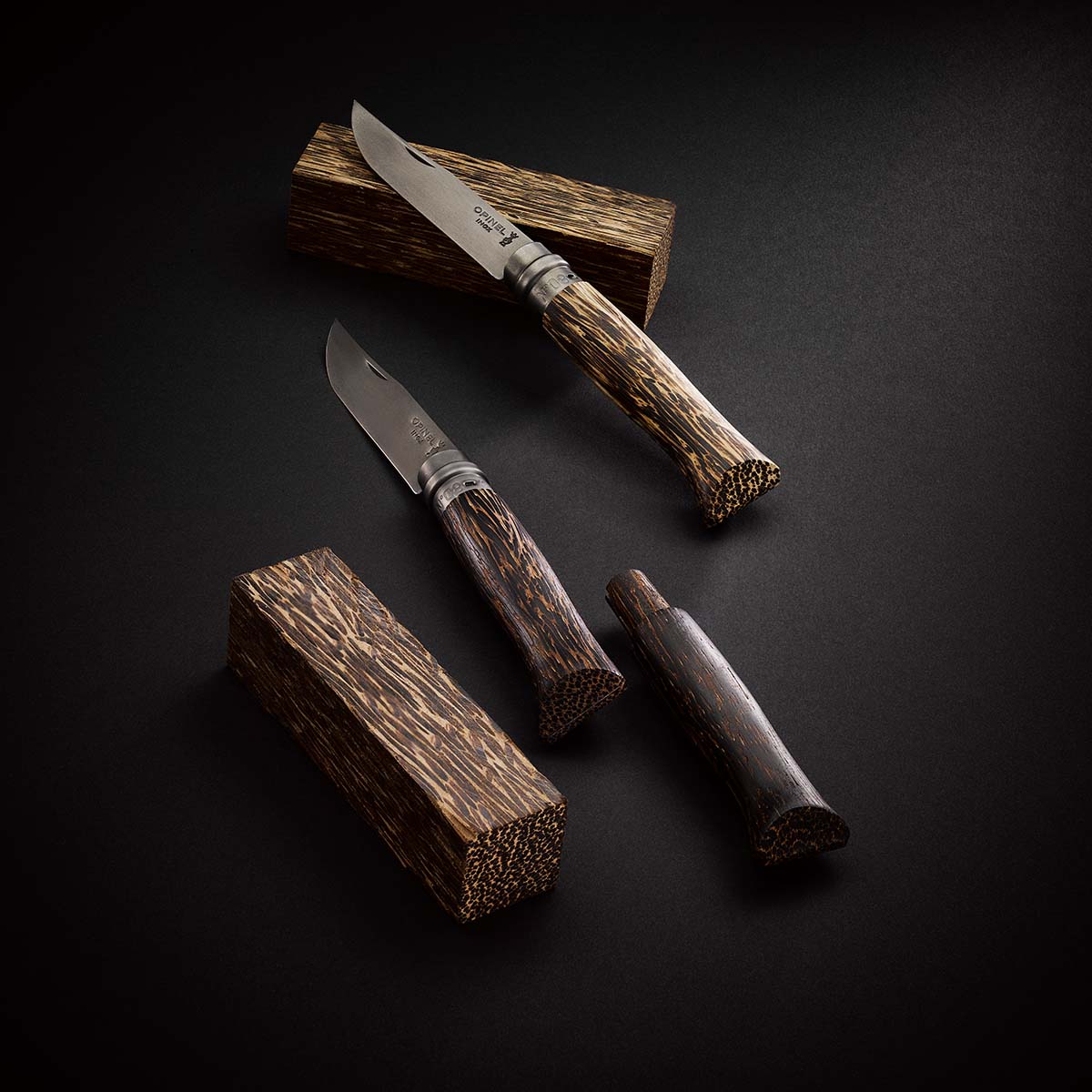 Limited Edition No.08 Black Palm Wood Folding Knife-OPINEL USA