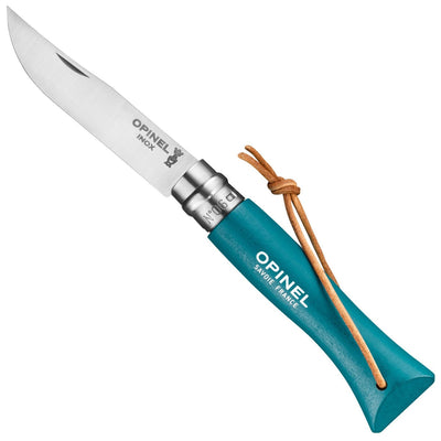 No.06 Stainless Steel Folding Knife with Lanyard-OPINEL USA