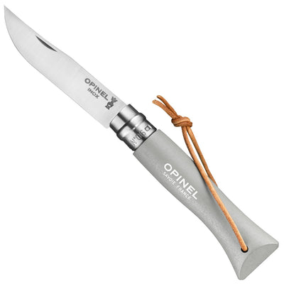 No.06 Stainless Steel Folding Knife with Lanyard-OPINEL USA