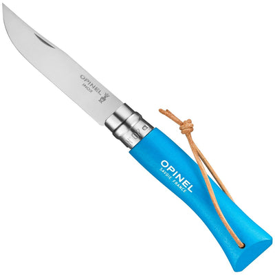 No.07 Stainless Steel Pocket Knife with Lanyard-OPINEL USA