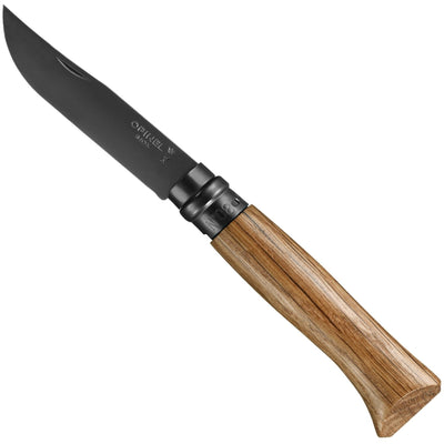 Opinel  No.08 Black Oak Folding Knife - OPINEL USA