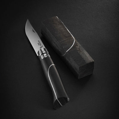 No.08 Polished Stainless Steel Folding Knife - Ellipse-OPINEL USA