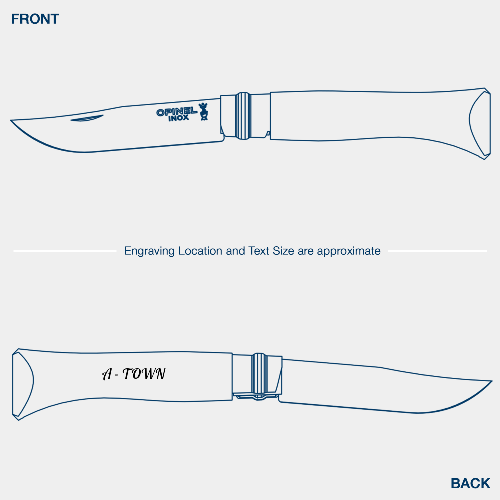 No.08 Stainless Steel Folding Knife