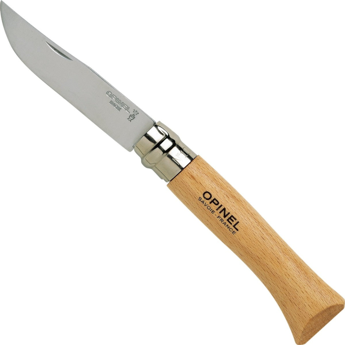 Opinel  No.10 Stainless Steel Folding Knife - OPINEL USA