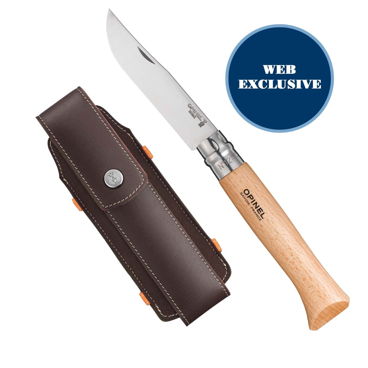 Opinel No.12 Stainless Steel Folding Knife – Appalachian Outfitters