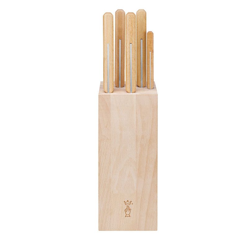 Parallele 5 Piece Chef Knife Set with Block