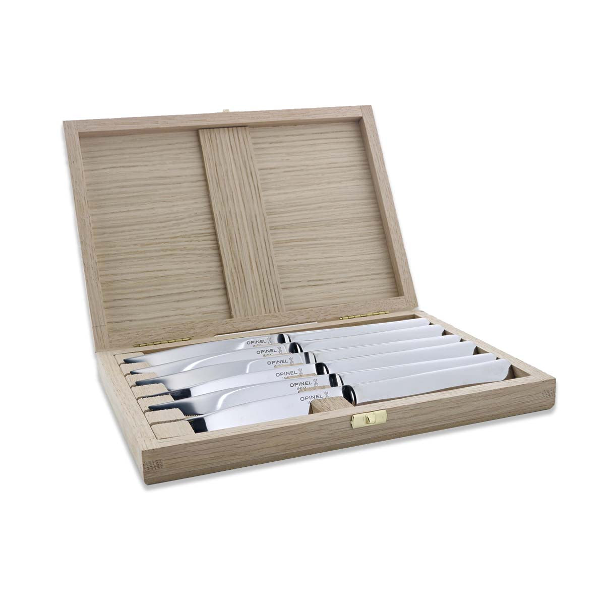 Perpétue 6-Piece Steak Knife Set with Wooden Gift Box