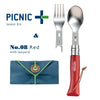 Insert Set / Red with Lanyard - OPINEL USA