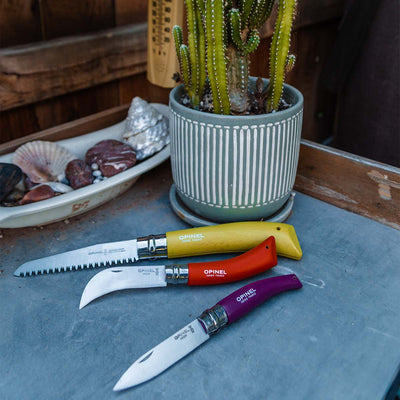 Stainless & Carbon Steel Garden Knife Trio - 3 Colors-OPINEL USA