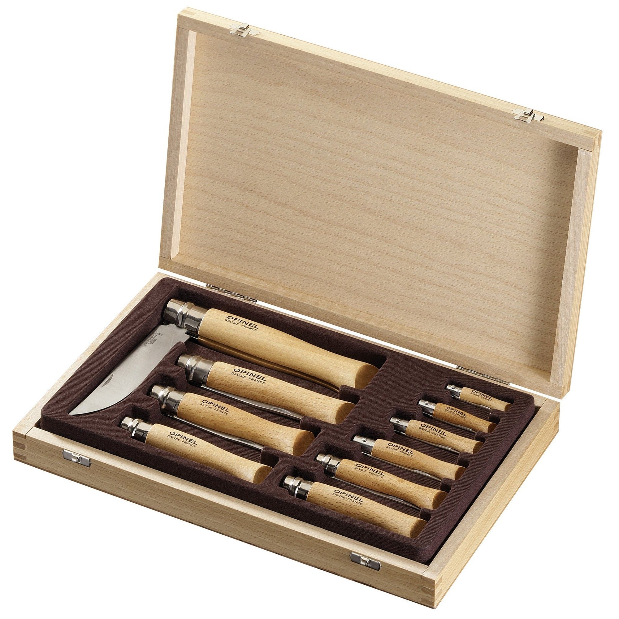 Stainless Steel Folding Knife Collector Set - OPINEL USA