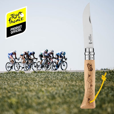 Warehouse Find | 2021 Tour de France No.08 Folding Knife - Les Grands Cols-OPINEL USA