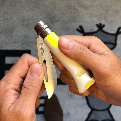 Warehouse Find | No.08 Outdoor FLUO Series Lemon-OPINEL USA