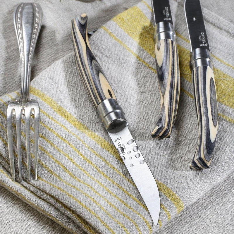 Warehouse Find | Premium Wood Steak Knife Set of 4 Knives