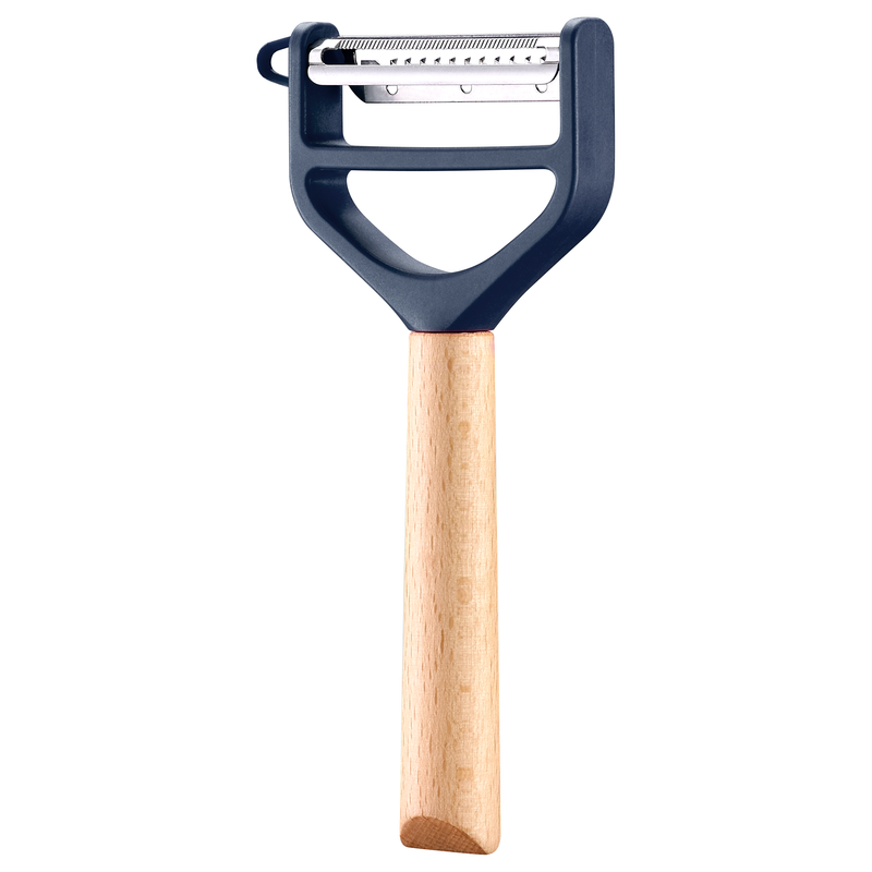 Y Shaped Vegetable Peeler T-Duo Wood Handle-OPINEL USA